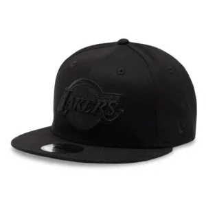 czarna czapka snapback los angeles lakers