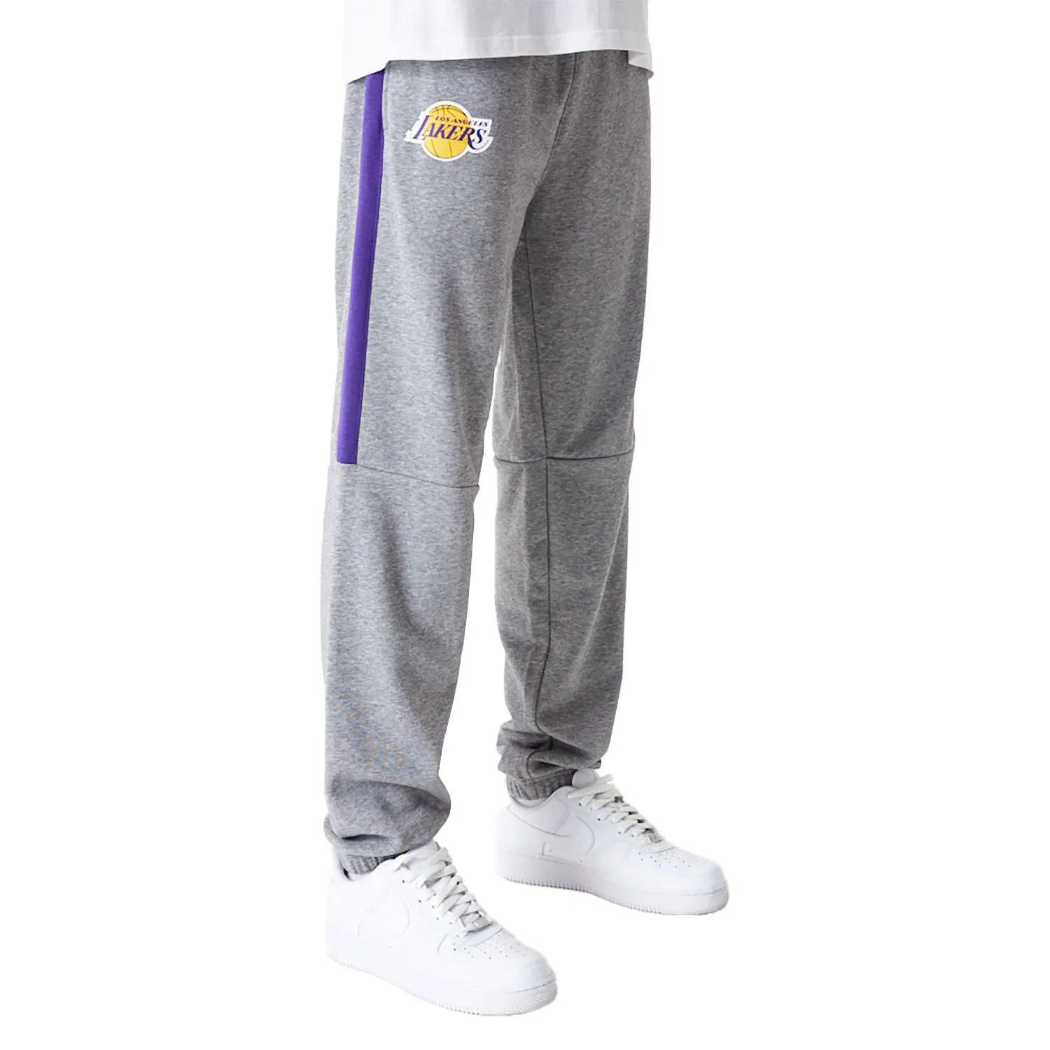 SPODNIE NBA COLOUR BLOCK JOGGER LOS ANGELES LAKERS (60416357) M - obrazek 7