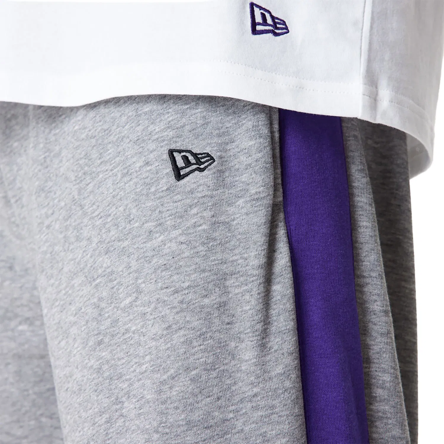 SPODNIE NBA COLOUR BLOCK JOGGER LOS ANGELES LAKERS (60416357) M - obrazek 5